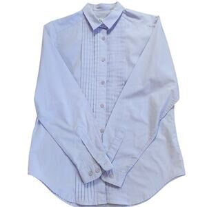 Sportables Women's Lavender Tuxedo Shirt adds a hint of elegance & Style Sz 10